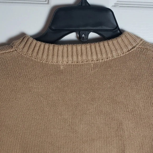 Zara Knit Sweater Womens V Neck Pullover - Picture 8 of 8